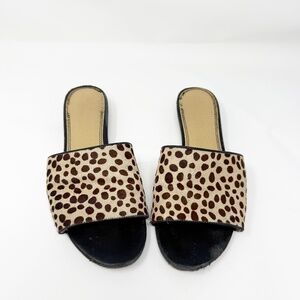 Splendid Cheetah Print Betsy Slide Sandals Size 10